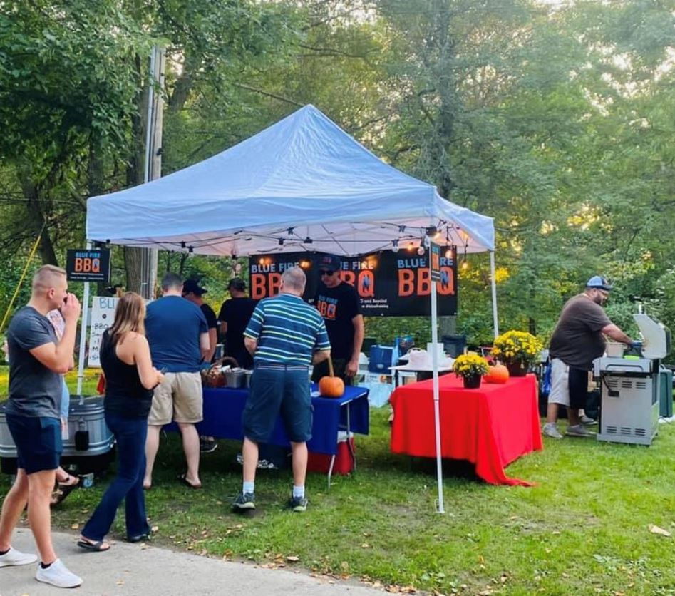 BFBBQ tent at an event