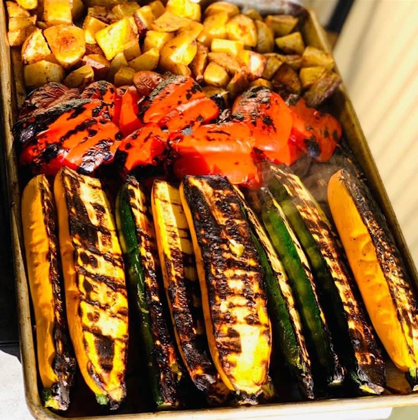 Grilled vegetables